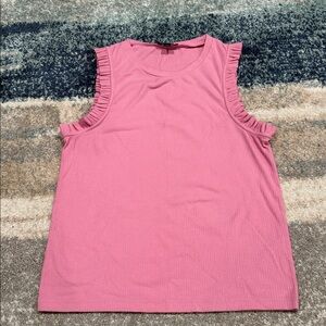 J Crew pink Womens tank top